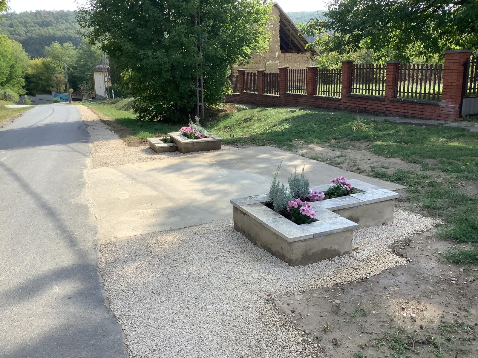 Ruhige Seitenstraße in Kocsola