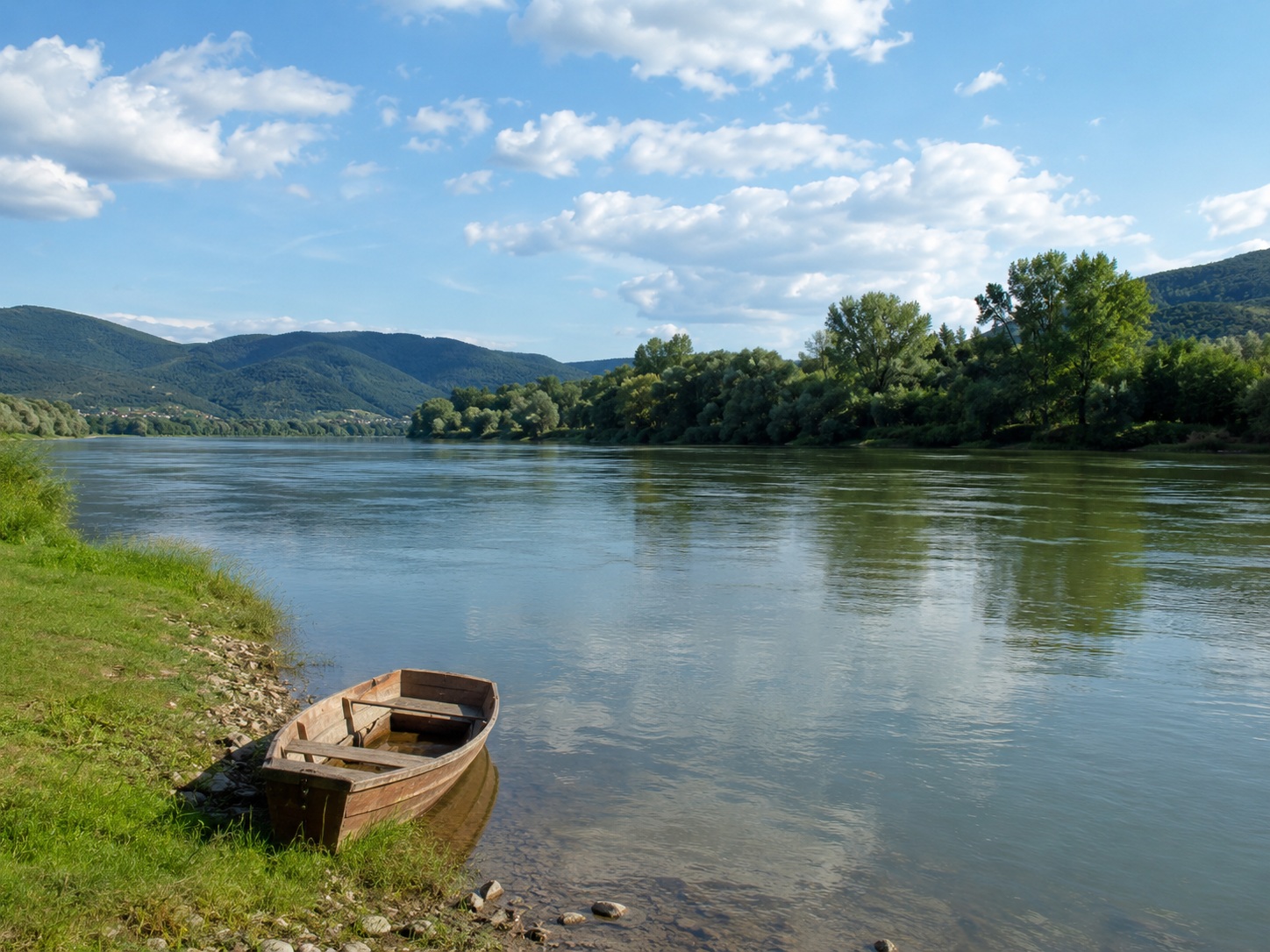 Ländliche Landschaft in Ungarn als Eindruck für das Wohnen rund um Csibrák
