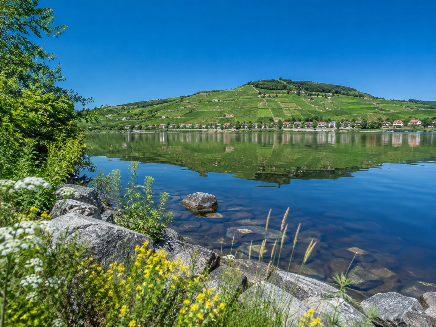 Ländliche Landschaft in Ungarn als Eindruck für das Wohnen rund um Dombóvár