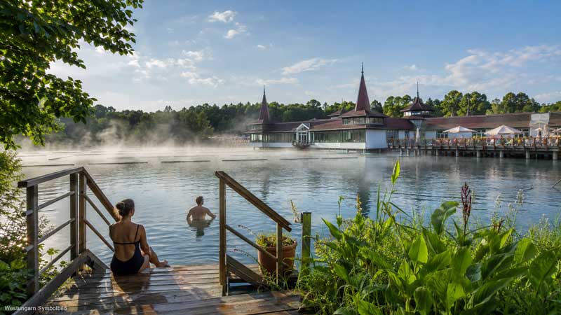 Hévíz – Thermalsee und beliebter Wohnort für Auswanderer in Ungarn
