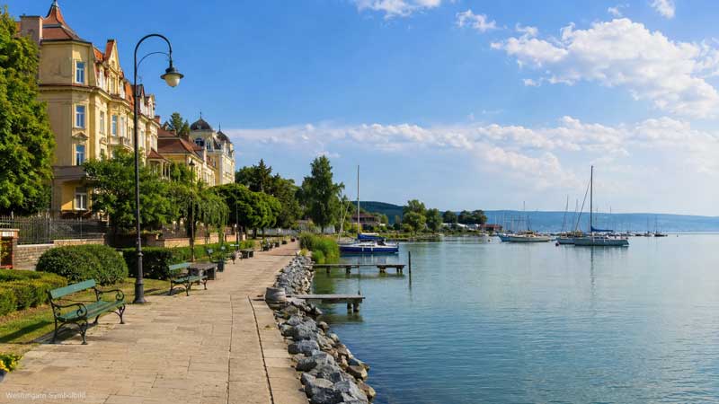 Keszthely am Balaton – Westspitze des Balatons in Ungarn
