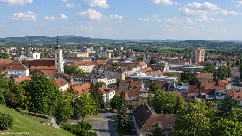 Zalaegerszeg – Komitatshauptstadt in Westungarn