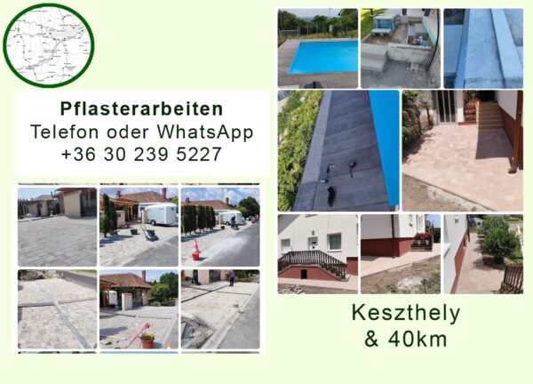 Pflasterarbeiten Einwandererhilfe Ungarn Pflasterarbeiten Ungarn Zala, Vas, Somogy und mehr: Erleichtern Sie sich den Neubeginn in Ungarn mit umfassenden Infos zu allen 19 Komitaten! Entdecken Sie Regionen, Kultur, Wirtschaft und Lebensqualität in Bács-Kiskun, Baranya, Békés und über Győr-Moson-Sopron bis Pest. Starten Sie gut informiert in Ihr Ungarn-Abenteuer!