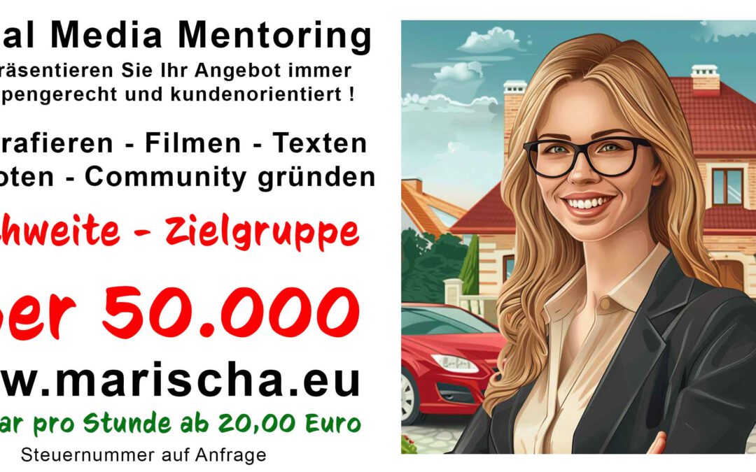 Mit Marischa zum Erfolg – Social Media Marketing Mentoring