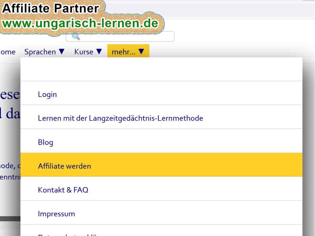 Affiliate Marketing - passives Einkommen