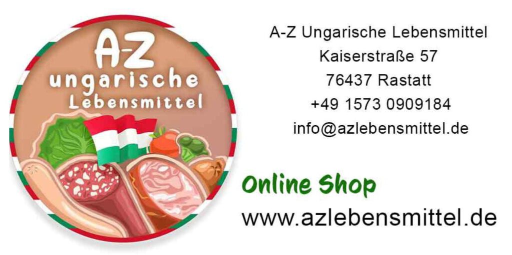 Kolbasz, ungarische Lebensmittel,  Salami, Wein, Dobos Torte... alles frisch im online shop