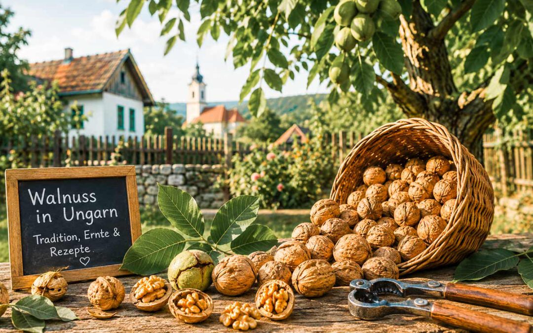Walnussbaum in Ungarn: 30 Kilo Ernte sinnvoll nutzen