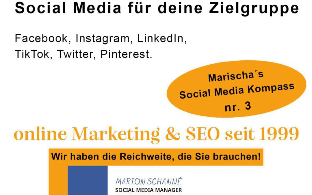 Marischa´s Social Media Kompass nr. 3